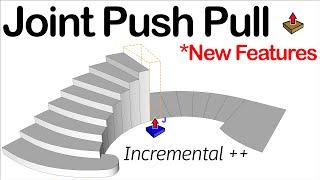 New Features of Joint Push Pull Plugin - SketchUp
