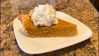 Old-Fashioned Pumpkin Pie