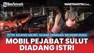 Viral Wanita Hadang Mobil di Jalanan Diduga Istri Pejabat DPRD Sulawesi Utara