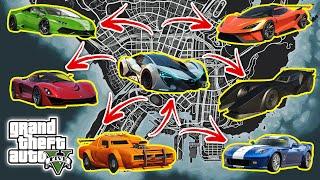 GTA 5 - All New Story Mode Rare Cars Locations 2024 PS5 PS4 XBOX & PC