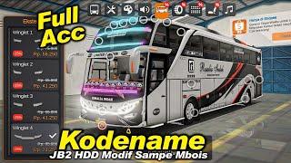 UPDATE BUSSID V4.3 Kodename JB2 HDD Premium  Full Acc Detailnya Luar Dalam 