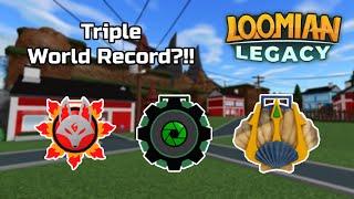 Loomian Legacy Tidal Medal Speedrun Triple World Record - 31610