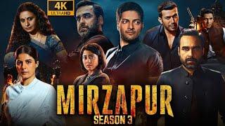 Mirzapur 3 Full Movie  Pankaj Tripathi Ali Fazal  Mirzapur Web series  1080p HD Facts & Review