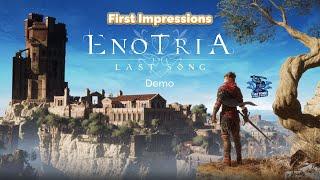 Enotria The Last Song Demo gameplay and first impressions