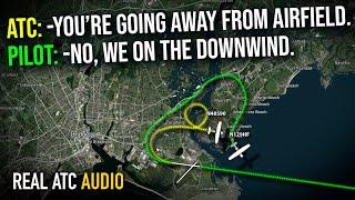 Lost Pilot PISSED OFF the Controller at Bridgeport Airport. REAL ATC