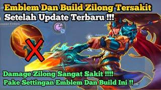 Build Dan Emblem Zilong Tersakit Setelah Update Terbaru 2023 - Setting Emblem Mobile Legends