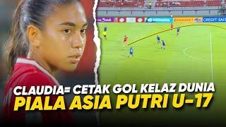Gol Edan Timnas Putri Jadi Sorotan Piala Asia U-17  Lihat Aksi Claudia Scheunemann Lawan Filipina