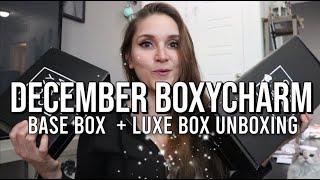 BOXYCHARM DECEMBER 2022 UNBOXING  BASE BOX + LUXE BOX SPOILERS & SNEAK PEEK  GYPSY WIFE LIFE