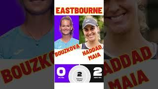 Tennis WTA Eastbourne 2023 Bouzkova vs Haddad Maia #shorts