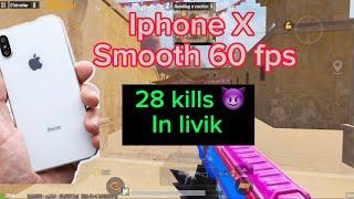 Iphone X  Pubg test In 2024  smooth+60fps 