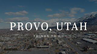 Provo Utah  Attractions & Things To Do 4K HD Travel