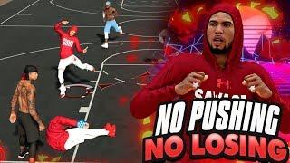 NBA 2K19 MyPARK - NO PUSHING = NO LOSING HIS MYPLAYER PASSED OUT