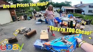 Everything at this Yard Sale was DIRT CHEAP Lots of Money to be Made on Ebay