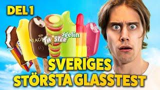 SVERIGES GODASTE PINNGLASS?  DET STORA GLASSTESTET DEL 1