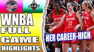 Indiana Fever vs Las Vegas Aces Game Highlights Today 09132024  Womens Basketball  2024 WNBA