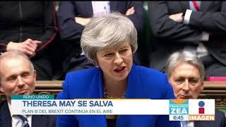 Theresa May alista un “plan B” para el Brexit  Noticias con Francisco Zea