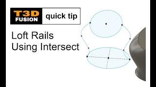 Fusion tip - Loft Rails using Intersect