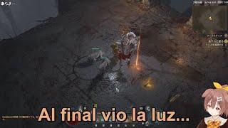 Korone se pone emotiva en Diablo 4