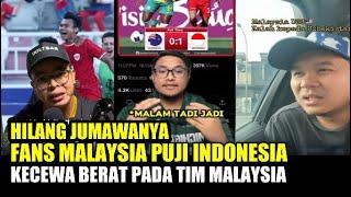 REAKSI MALAYSIA PUJI INDONESIA DAN KECEWA BERAT SAMA HARIMAU MALAYA