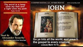 43  Book of John  Read by Alexander Scourby  AUDIO & TEXT  FREE on YouTube  GOD IS LOVE
