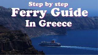 Greece Ferry Guide  Island to Island