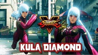 Street Fighter 5 mods Kula Diamond KOF XIV