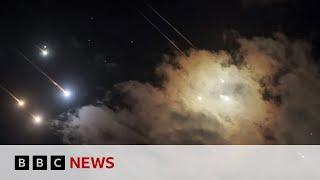 Iran launches barrage of missiles at Israel  BBC News