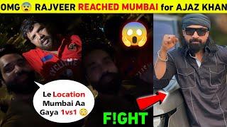 BREAKING Rajveer Fitness Reached Mumbai & Challenged Ajaz Khan  Rajveer Fitness Vs Ajaz Khan Fight