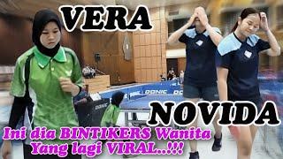 BINTIKERS WANITA YANG LAGI VIRAL.. VERA VS NOVIDA SELEKSI TENIS MEJA JAWA BARAT ROAD TO TEAM PON