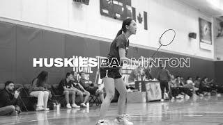 2022-23 GBC Huskies Badminton Highlights  George Brown College