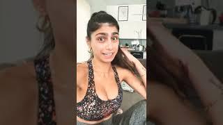 Mia Khalifa kiss#shorts