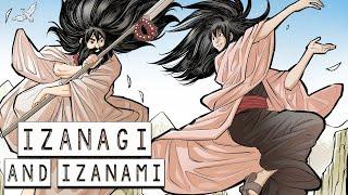Izanagi and Izanami The Origin of Amaterasu Susanoo and Tsukuyomi - Japanese Mythology