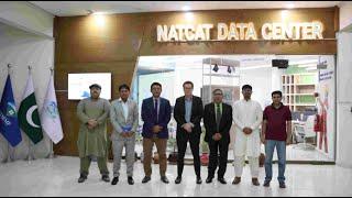 Mr. Gregory Ronald Puley  Head of Climate Team UN OCHA visited NatCat Data Center