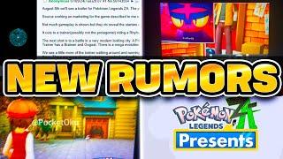 POKEMON NEWS & LEAKS Legends ZA Gameplay & August 8th Presents RUMOR and STARTERS THEORY?