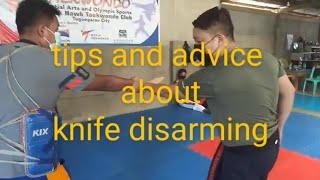 Basic Knife Disarming