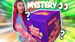 I OPENED A GIANT MYSTERY BOX OF ADOPT ME PLUSHIES ROBLOX Adopt Me Codes Unboxing