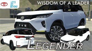 Mod BUSSID - Toyota Fortuner Legender