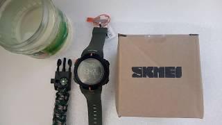 Тактические часы Skmei 1231 Compass с компасом тест обзор настройка инструкция на русском