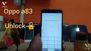 How to unlock  oppo a83  2022  password  pattern  bypass