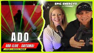 ADO ODO Live at Saitama Super Arena 2022.8.11  Audio Engineer & Wifey React