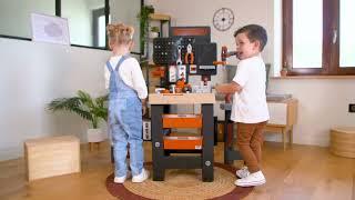 Smoby Black Decker Mega Werkbank Center für Kinder