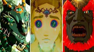 All Characters To Monsters Transformations Scenes - Zelda Tears Of The Kingdom 2023