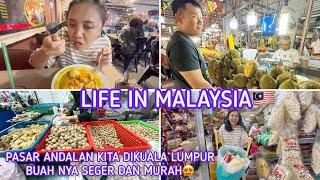 LIFE IN MALAYSIA  BELANJA KE PASAR CHOWKIT KUALA LUMPUR TOKO LANGGANAN DAN BAKSO TERENAK⁉️