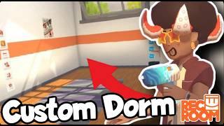 How To Get A CUSTOM Dorm Room IN Rec Room VR