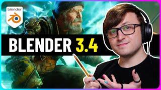 Blender 3.4 - What Are the New Features?