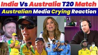 Australian Media Crying Reaction India Beat Australia T20 World Cup  Australian Media On India Win