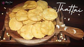 Thattai  Easy crispy thattai recipe  how to make thattai