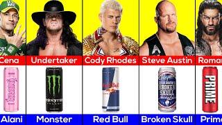 WWE Wrestlers Their Favorite Energy Drink