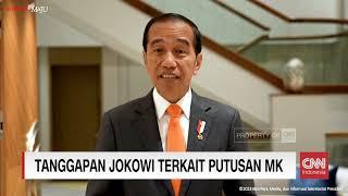 Tanggapan Presiden Jokowi Terkait Putusan MK