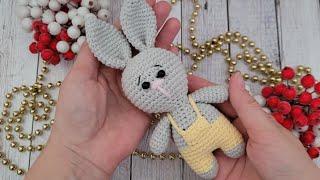 ЗАЙЧИК ВЯЗАНЫЙ КРЮЧКОМСИМВОЛ 2023 ГОДАcrochet bunny